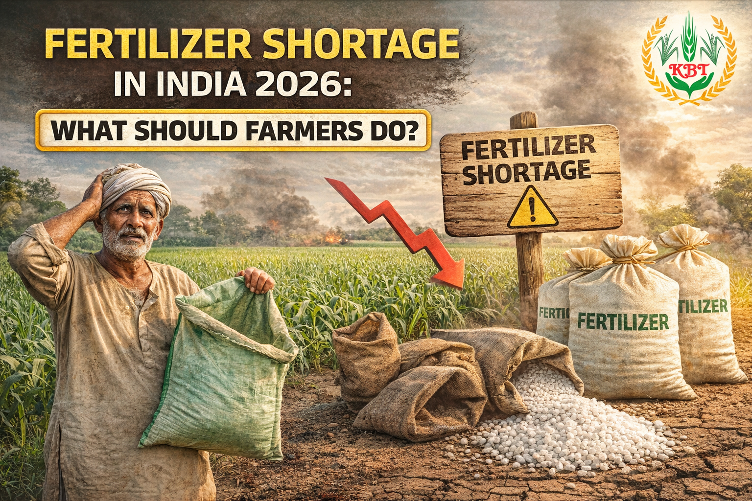 Fertilizer Shortage in India 2026: Farmers kya kare?
